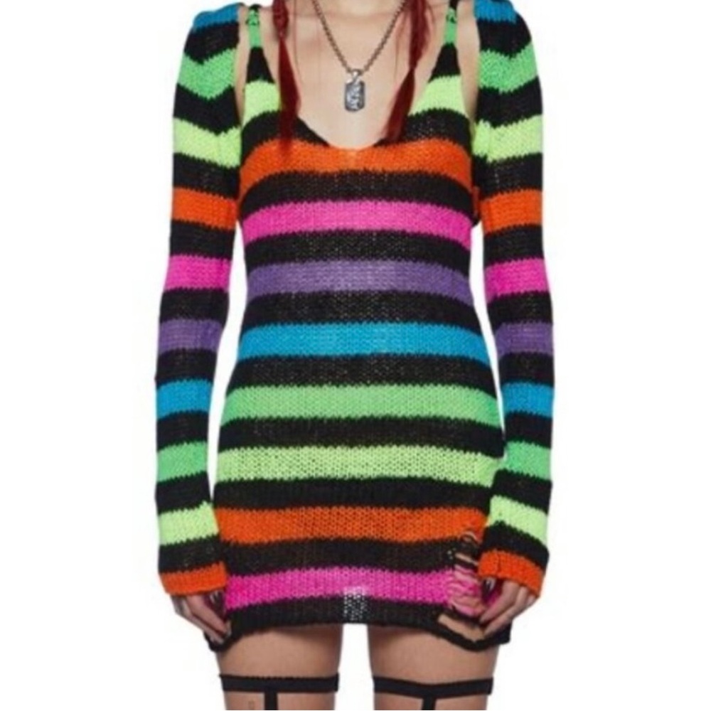 New stripe dress and shrug 🔥